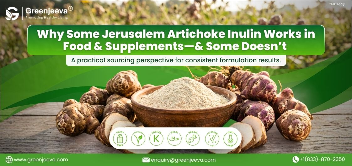 Ultimate Guide: How to Source Bulk Organic Jerusalem Artichoke Powder (90% Inulin) for Food & Supplement Formulations